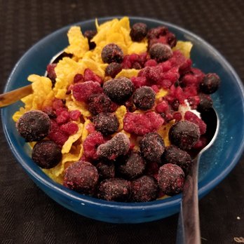 Sushi Murayama - Condensed milk with mixed berries and cornflakes - Sushi Bars Near Me - Honolulu, Hawaii Sushi Murayama - Condensed milk with mixed berries and cornflakes - Sushi Bars Near Me - Honolulu, Hawaii