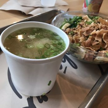 Pokeworks - Hot Miso Soup - Poke Near Me - Bellevue, Washington Pokeworks - Hot Miso Soup - Poke Near Me - Bellevue, Washington