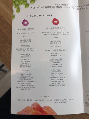Menu photo 4 Poke Loa New Orleans, LA