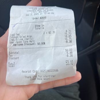 Leaping Lizard Cafe - With tip, $60+ even with 50% off my meal. - Cafes Near Me - Virginia Beach, Virginia