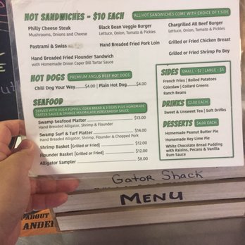 Gator Shack - Menu - Barbeque Near Me - Punta Gorda, Florida Gator Shack - Menu - Barbeque Near Me - Punta Gorda, Florida