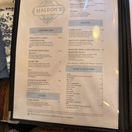 the menu and a pic of the ambiance the menu and a pic of the ambiance