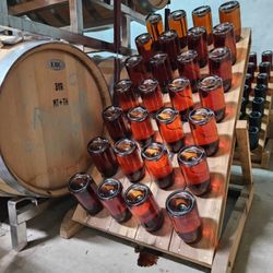 Beans Creek Winery - We hand riddle our sparkling wines.