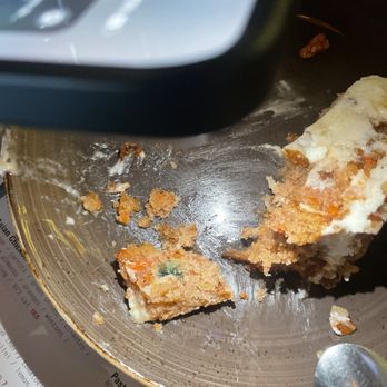 Eureka! - Mold on carrot cake - American Near Me - Bakersfield, California