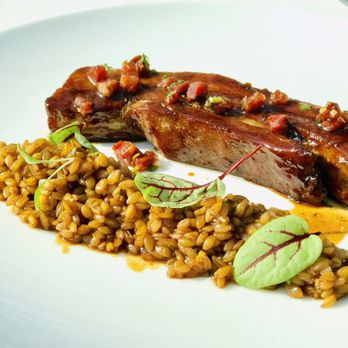 Les Ombres - Pork belly with rice - French Near Me - Paris, 75 Les Ombres - Pork belly with rice - French Near Me - Paris, 75