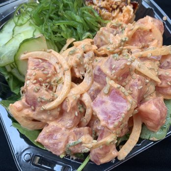 Sushi Friend - Spicy Tuna Poke Bowl with Salad - Sushi Bars Near Me - Phoenix, Arizona Sushi Friend - Spicy Tuna Poke Bowl with Salad - Sushi Bars Near Me - Phoenix, Arizona