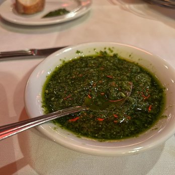 Saloon Restaurant - Pesto served with bread. - Italian Near Me - Philadelphia, Pennsylvania