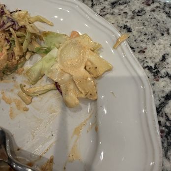 Butcher's Kitchen CHAR-B-QUE - This was a hunk of the root of the cabbage that was in the coleslaw - Barbeque Near Me - Reno, Nevada Butcher's Kitchen CHAR-B-QUE - This was a hunk of the root of the cabbage that was in the coleslaw - Barbeque Near Me - Reno, Nevada