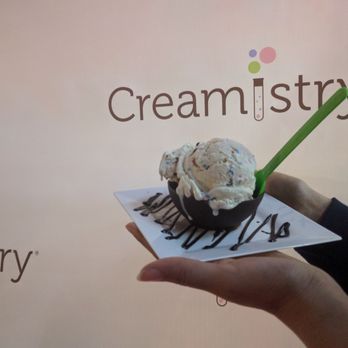 Creamistry - Birthday cake ice cream in chocolate bowl - Ice Cream & Frozen Yogurt Near Me - Dallas, Texas