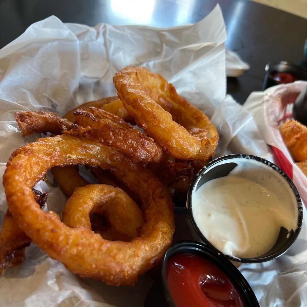 Blue Moon Bar and Grill - Onion Rings - Burgers Near Me - Madison, Wisconsin