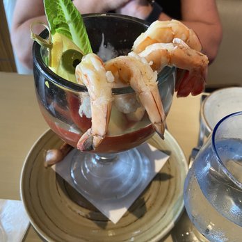 Poseidon on the Beach - Shrimp martini. Generous and nice kick of horseradish. - Seafood Near Me - Del Mar, California Poseidon on the Beach - Shrimp martini. Generous and nice kick of horseradish. - Seafood Near Me - Del Mar, California