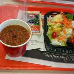 Chili large and side salad