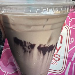 Ube Leche Flan Latte