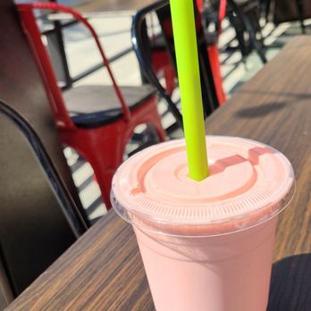 The Red Chickz - Strawberry shake - Chicken Shop Near Me - Carlsbad, California