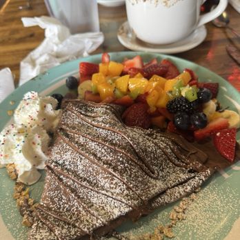 Sugar Milk Cafe - Nutella Special Crepe - Breakfast & Brunch Near Me - Naperville, Illinois
