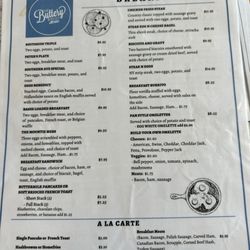 Dollys South - Current menu - 10/10/24