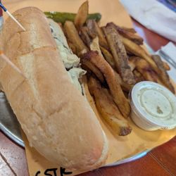 Ale's Kitchen - Cheesesteak sandwich.