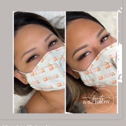 Beauty & The Brow - Annual Brow touch up on this beautiful client ! #browsbyraquel