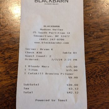 Blackbarn Hudson Valley - Wine Bars Near Me - Saugerties, New York