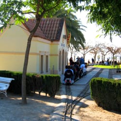 Vilanova Miniature Train Ride - The station at Ribes Roges