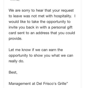 Del Frisco's Grille - New American Near Me - Cherry Creek, Colorado
