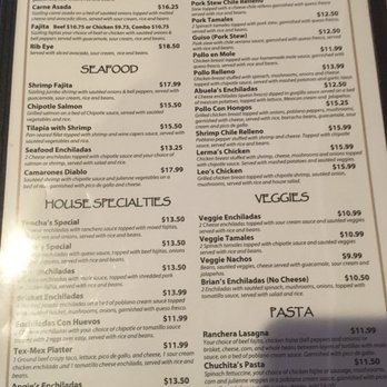 Rio Lerma Mexican Restaurant - Menu B - Mexican Near Me - Forney, Texas