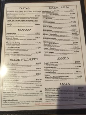 Menu photo 1 Rio Lerma Mexican Restaurant Forney, TX