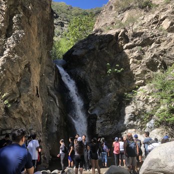 Henninger Flats Campground - Waterfall (end of the 1.5 mile trail) - Hiking Near Me - Altadena, California Henninger Flats Campground - Waterfall (end of the 1.5 mile trail) - Hiking Near Me - Altadena, California