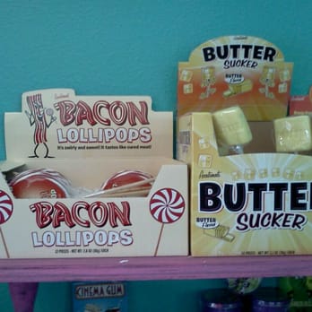 Hey Sugar Candy Store - Bacon Lollipops and Butter Suckers. - Desserts Near Me - Roanoke, Texas Hey Sugar Candy Store - Bacon Lollipops and Butter Suckers. - Desserts Near Me - Roanoke, Texas