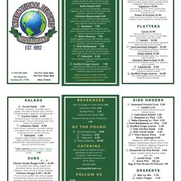 Menu Menu