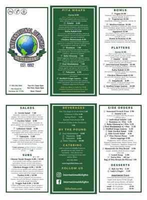 Menu photo 2 International Delights Durham, NC Menu photo 2 International Delights Durham, NC