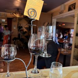 Swing Wine Bar & Cafe - The local red wine flight