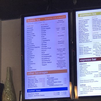 Tea Leaf Cafe - Sorry for the blurriness - Coffee & Tea Near Me - Amherst, New York