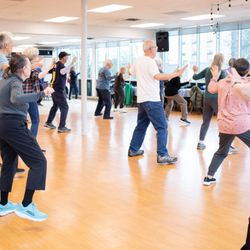 The Center for Active Living - A typical fitness class