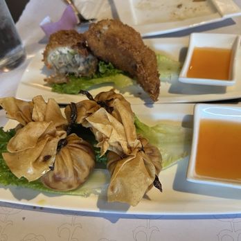 SL Kitchen - 7/16/25 FYI. A7. Money Bags & half eaten A1. Stuffed Angel Wings - Thai Near Me - San Leandro, California