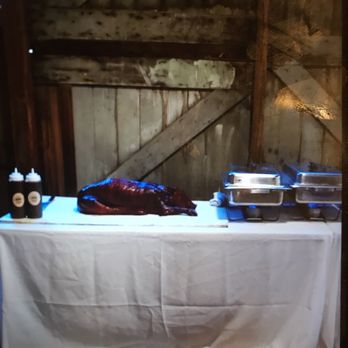 Hickory BBQ & Smokehouse - a table with food - American Near Me - Kingston, New York Hickory BBQ & Smokehouse - a table with food - American Near Me - Kingston, New York