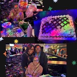 Roller Towne - Happy early bday mom! It's on the 9th but celebrating early art Roller Town adult skate night 2/7/26