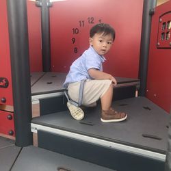 Village Walk - Chilling at the play area
