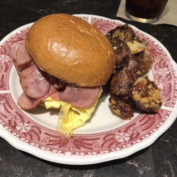 Publican Tavern - One hell of a breakfast sandwich - $13!? - New American Near Me - Chicago, Illinois