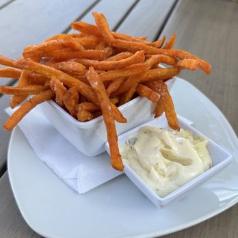 Square Burger - Sweet potato fries - Burgers Near Me - McKinney, Texas