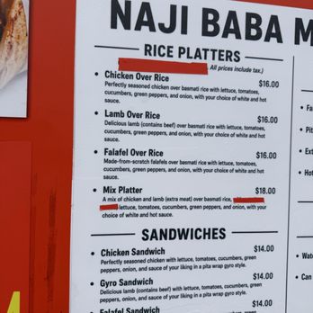 Naji Baba - Sandwiches Near Me - Kailua, Hawaii