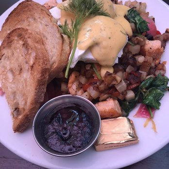Blu Jam Cafe - Salmon Hash. - Breakfast & Brunch Near Me - Sherman Oaks, California