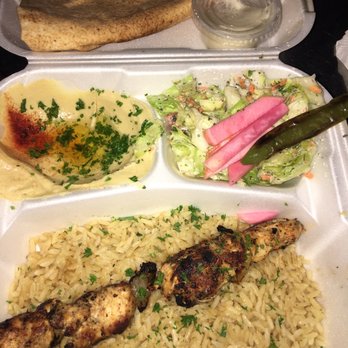 Sultan Chicken - Chicken (there should be 2) shish kabob plate - Middle Eastern Near Me - Los Angeles, California Sultan Chicken - Chicken (there should be 2) shish kabob plate - Middle Eastern Near Me - Los Angeles, California