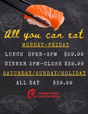 Menu photo 5 Hikari Sushi Chatsworth, CA