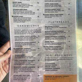 Hangar 24 Craft Brewing - Menu - Venues & Event Spaces Near Me - Irvine, California Hangar 24 Craft Brewing - Menu - Venues & Event Spaces Near Me - Irvine, California