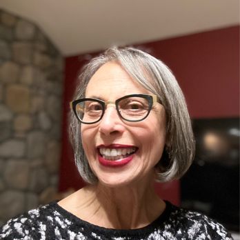 Door 9 - Judy shows off her cute new hair cut. - Hair Salons Near Me - Sonoma, California Door 9 - Judy shows off her cute new hair cut. - Hair Salons Near Me - Sonoma, California