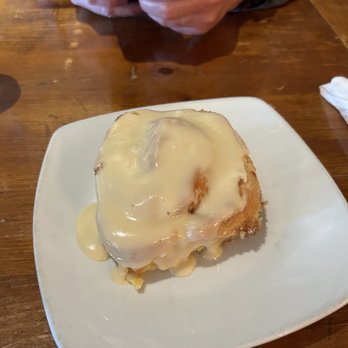 Cast Iron Kitchen - Maple cream cinnamon roll - Southern Near Me - Wilmington, North Carolina Cast Iron Kitchen - Maple cream cinnamon roll - Southern Near Me - Wilmington, North Carolina