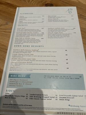 Menu photo 4 Birdsong Social Spring Hill, TN Menu photo 4 Birdsong Social Spring Hill, TN