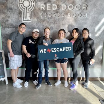 Red Door Escape Room - Escape Games Near Me - Plano, Texas Red Door Escape Room - Escape Games Near Me - Plano, Texas