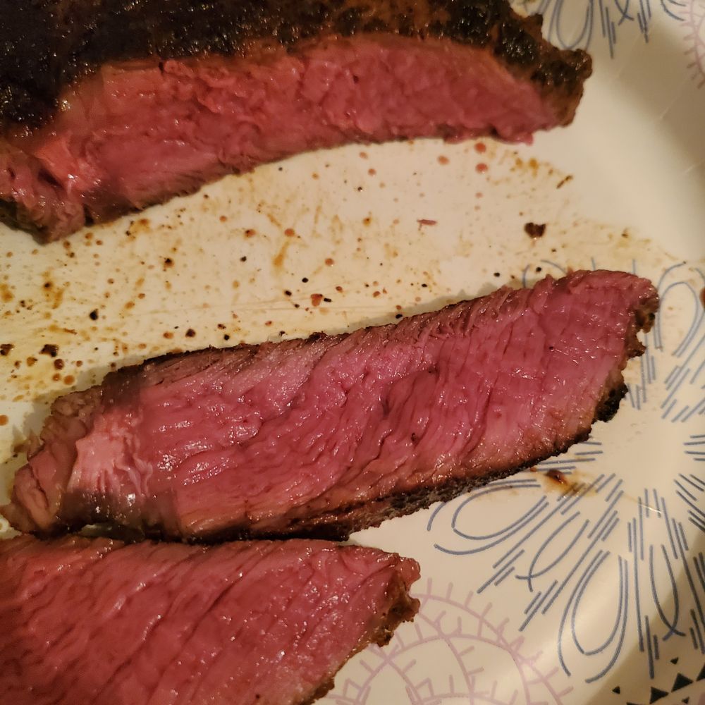 Outback Steakhouse - This is not medium well. I had to cook it again before it could be eaten. - Steakhouses Near Me - Shreveport, Louisiana